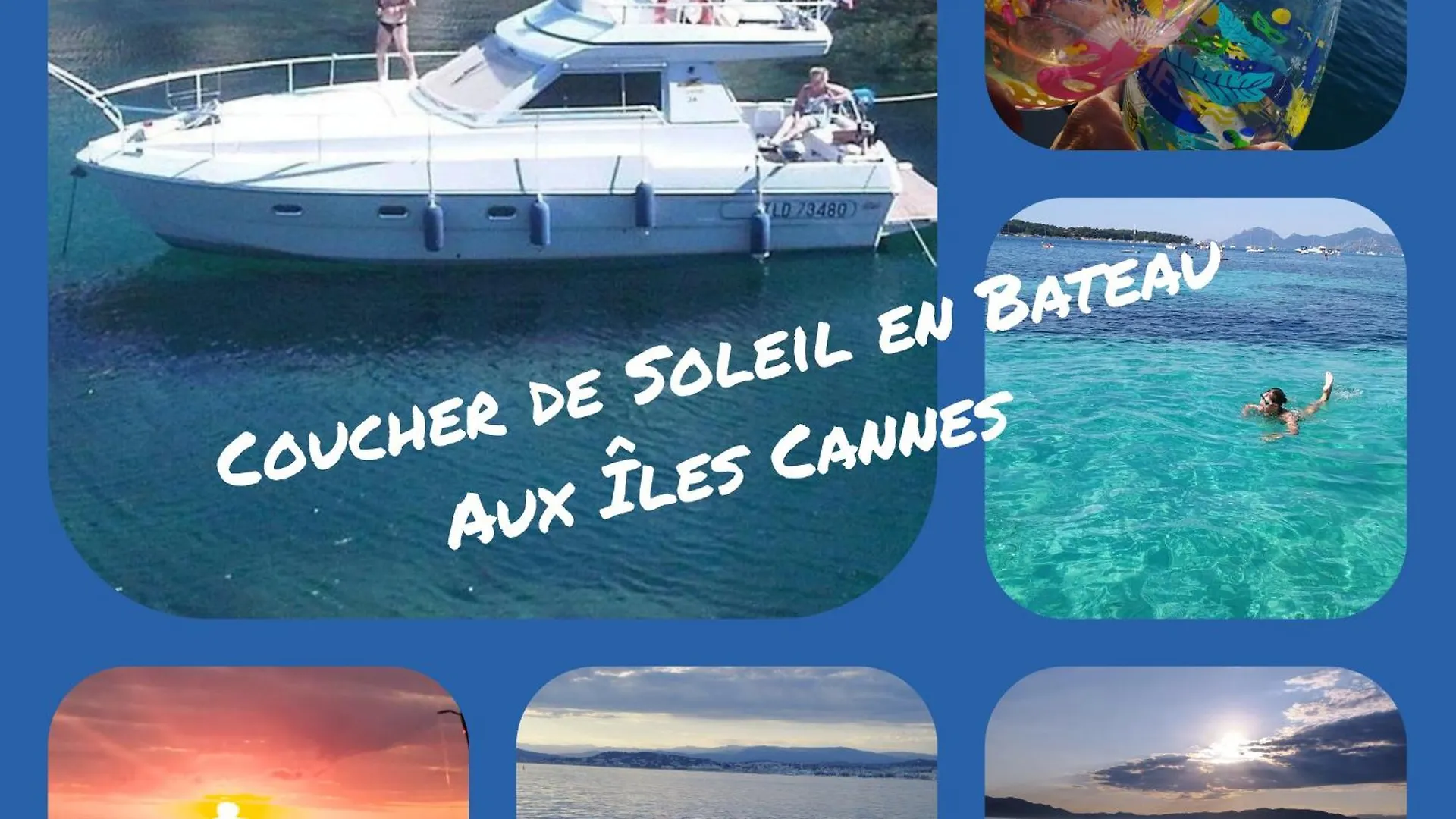 Ferretti 36 ' Bateau A Quai Vieux-Port Cannes Festival La Croisette