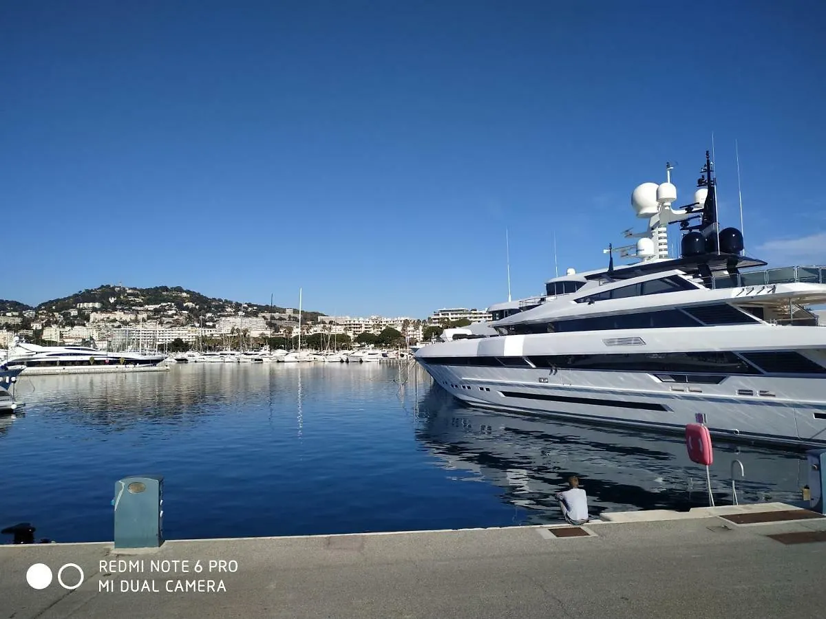 Ferretti 36 ' Bateau A Quai Vieux-Port Cannes Festival La Croisette